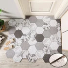 Дверной Коврик Нескользящие Водонепроницаемый пылезащитный ковер коврик для ванной кухонный коврик из ПВХ можно разрезать на заказ домашний коврик для входа ковер