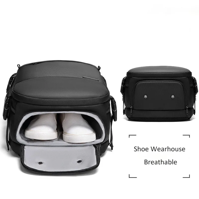 Многофункциональный мужской рюкзак для путешествий с защитой от кражи Большой