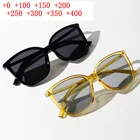 Солнцезащитные очки для чтения по рецепту для мужчин и женщин, увеличительные очки с диоптриями, черные UV400, антибликовые очки для дальнозоркости NX