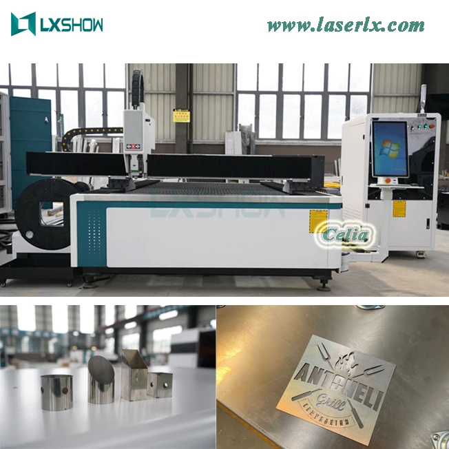 Машина для волоконной лазерной резки с программным обеспечением Cypcut и Tubepro |