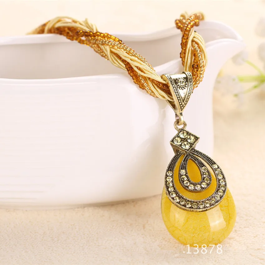 Новый стиль ожерелье чокер в богемном стиле этническое ветровое Ретро украшение