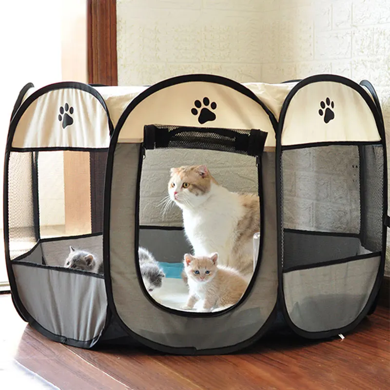 Портативный складная палатка для домашних животных собак дом Высокое качество