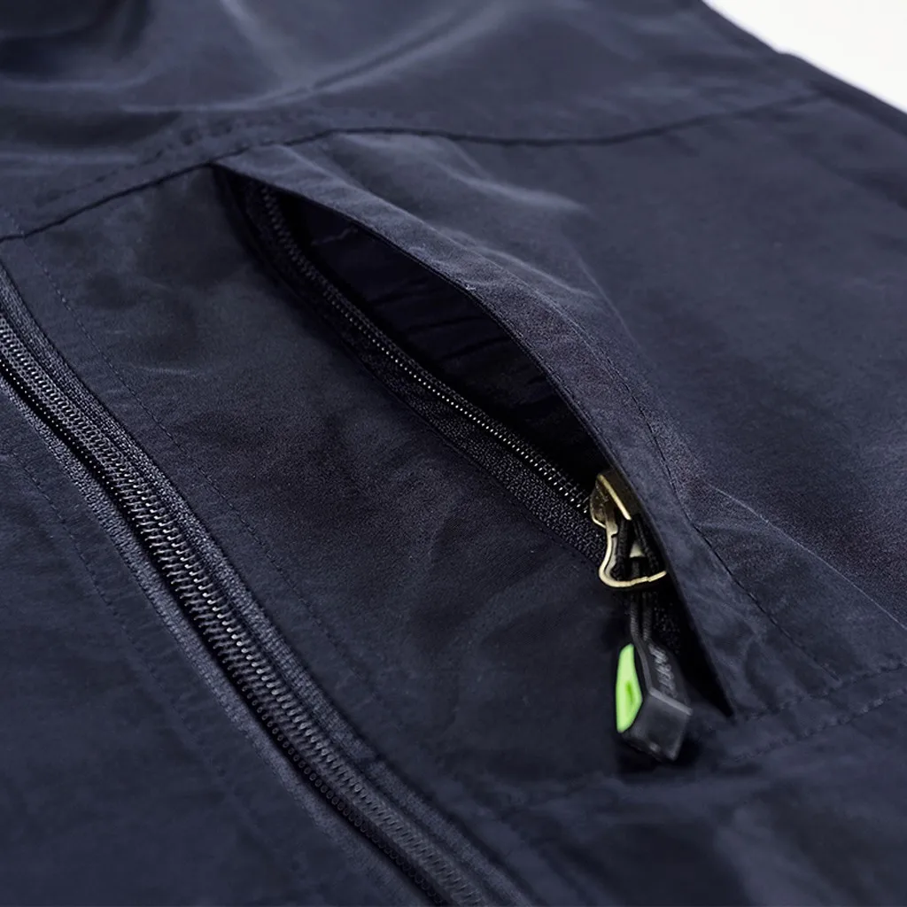 2XL 3XL 4XL мужской повседневный летний хлопковый жилет большого размера без рукавов Мужчины мульти-карманные фотографии жилет 9,20
