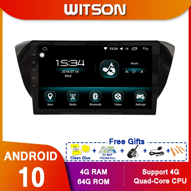 WITSON 10 2 &quotFULL HD сенсорный экран Android 0 Восьмиядерный Автомобильный GPS
