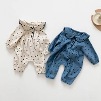 0 3t newborn kid baby boys girls autumn winter clothes heart print long sleeve romper cute sweet cotton jumpsuit baby clothing