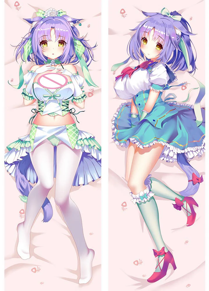 S4 Аниме Nekopara Chocolat Dakimakura Чехол персонажи ванильный чехол Neko Para кошки рай кокосовые объятия чехол для подушки - Цвет: S4