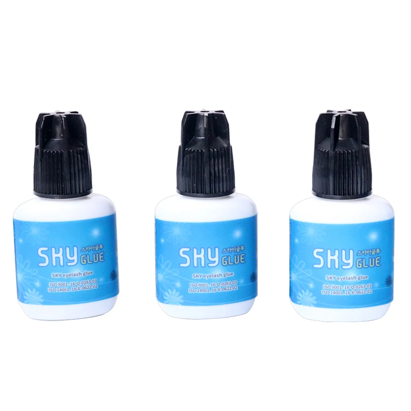 10 мл супер Тип небо клей для наращивания ресниц Клей последний в течение 6 недель