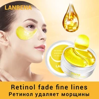 lanbena collagen eye mask eye patch skin care moisturizing hyaluronic acid gel retinol anti aging remove dark circles eye bag