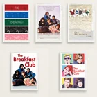 The Завтрак Клуб Ретро Винтажный Фильм художественная живопись винтажный Холст плакат настенный Декор для дома