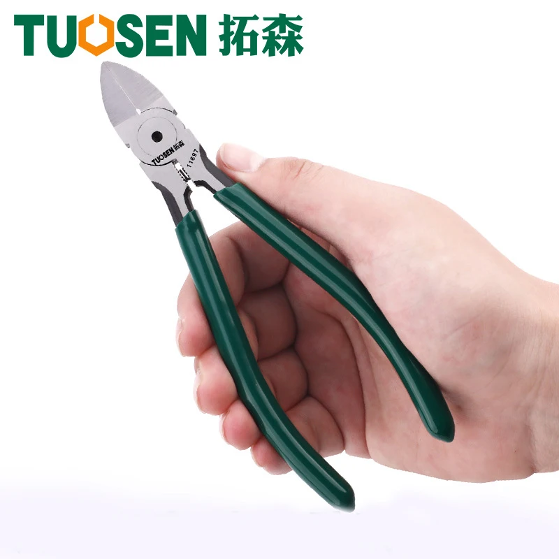 TUOSEN 6 дюймовые Пластиковые кусачки для ювелирных изделий|electrician tools|wire cable