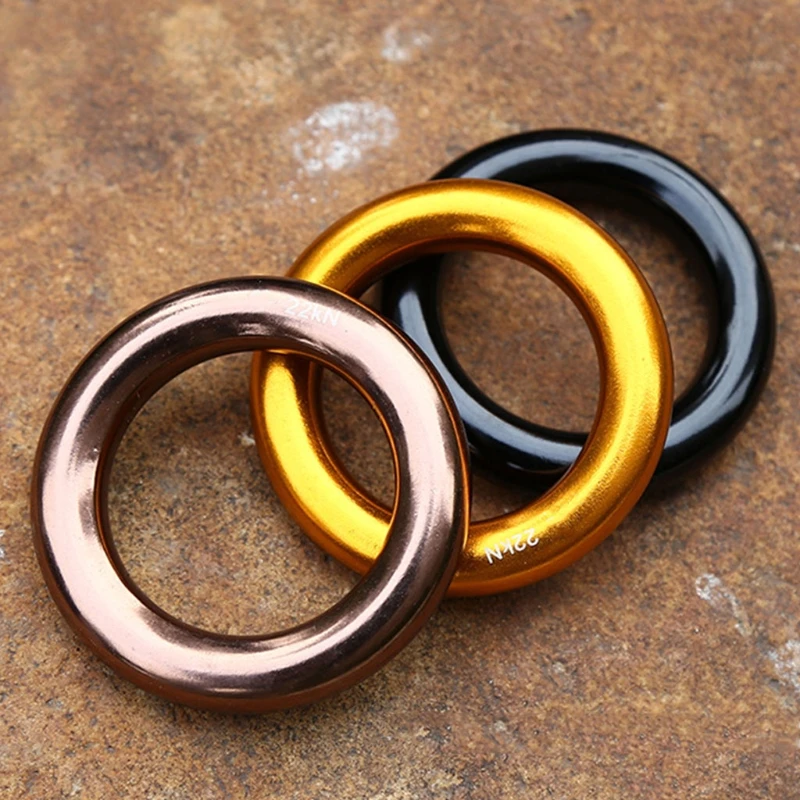 

High Quality 22KN Outdoor Rock Climbing Safety Belt Connection Ring O-ring