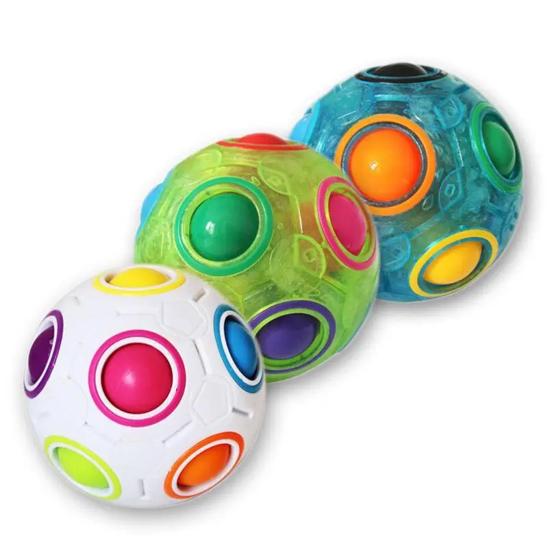 

Magic Rainbow Puzzles Creative Maze Fidget Toy Autism Toys Funny Hand Game Anti Stress Reliever Toys Educational Toys Kids Gifts