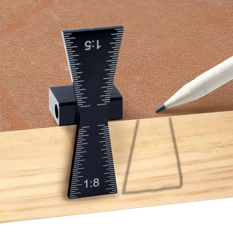 Маркер Ласточкин хвост для деревообработки ручная резка трафарет 1:5 1:6 1:7 1:8