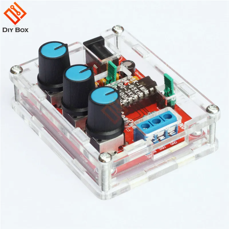 1 Гц-1 МГц XR2206 функция генератор сигналов DIY Kit синус/треугольник/квадратный выход генератор сигналов Регулируемая амплитуда частоты
