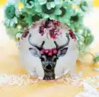 Круглый Стеклянный кабошон с оленем 8-40 мм для изготовления браслетов, ожерелий, ювелирных изделий для женщин, серьги, булавки, броши, товары для рукоделия