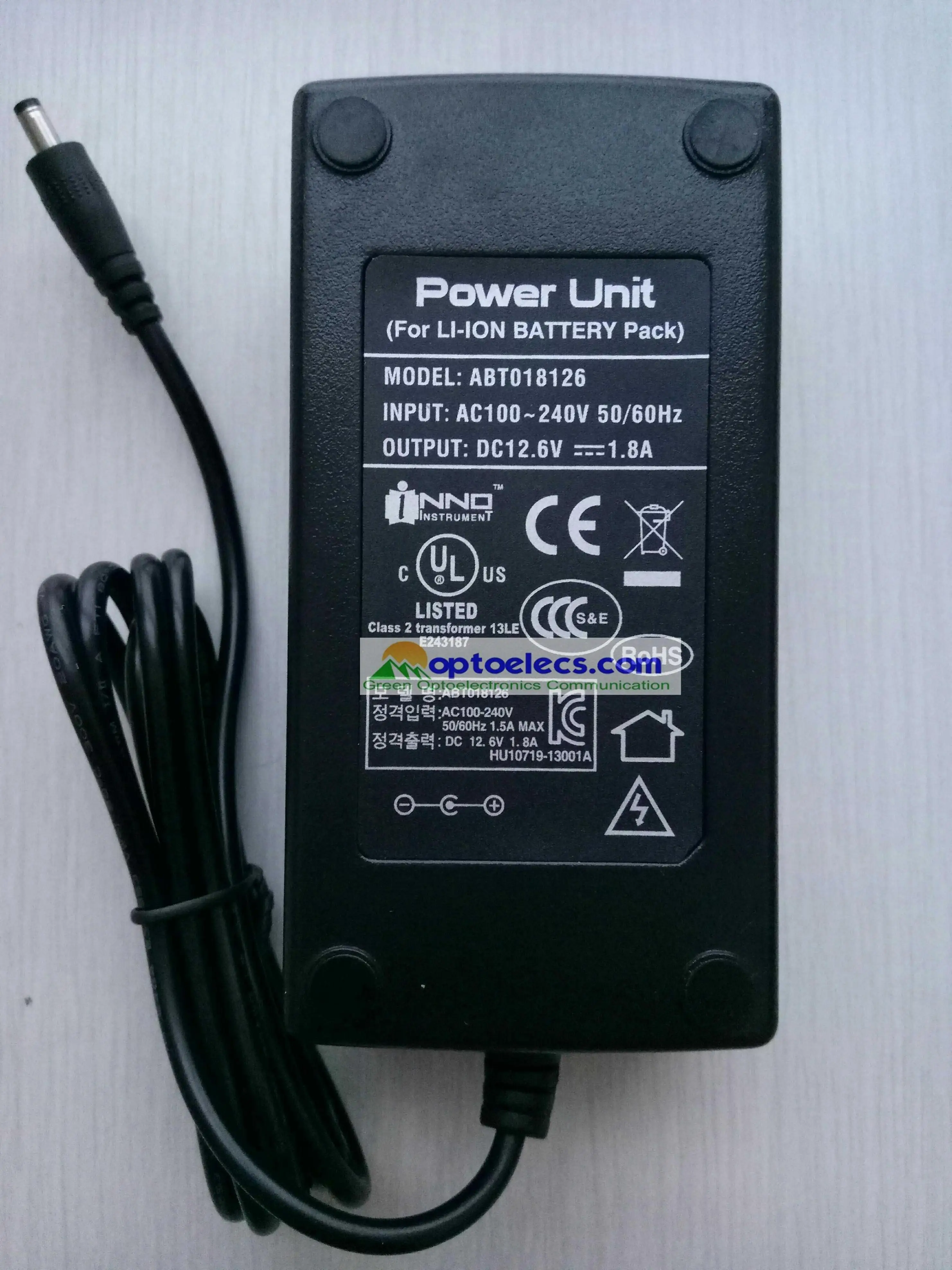 

Бесплатная доставка оригинальный INNO AC/DC адаптер зарядное устройство 12,6 V 1.8A для INNO M7 View 1 fusion splicer зарядное устройство адаптер