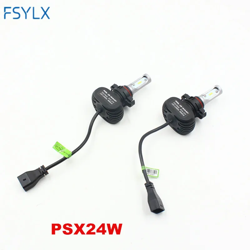 FSYLX автомобильный Psx24w светодиодный светильник комплект преобразования все в
