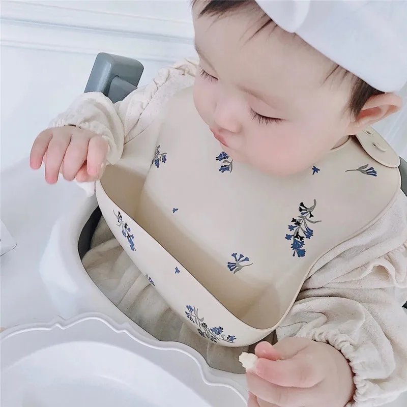 

Baby Silica Gel Bib Children Complementary Food Bib Used By Children When Eating Prevent Food From Falling Keep Clothes Clean