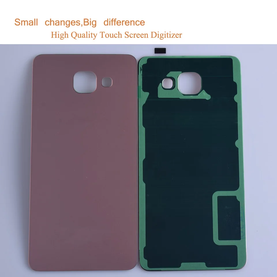 10 шт./лот для Samsung Galaxy A5 A510 A510F A5100 корпус крышка батареи задняя крышка чехол задняя дверь шасси A5 оболочка
