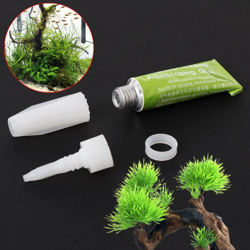 

Aquarium Moss Glue Water Plants Glue Fish Tank Coral Reef Ornaments Glue