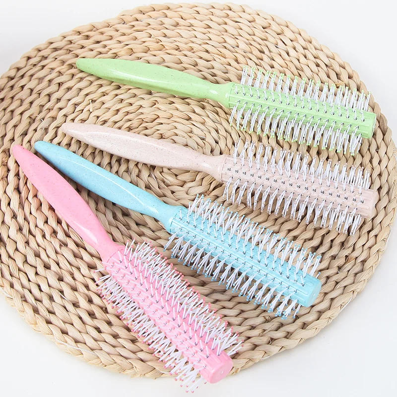 

Цилиндр щипцы для завивки волос гребень Для женщин антистатические Массажная щетка для волос для уменьшения выпадения волос уход за волоса...