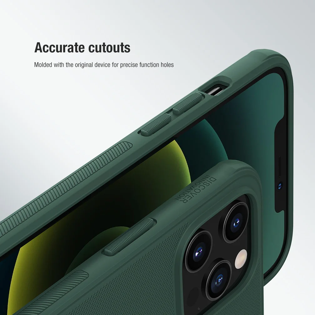 Чехол Nillkin для iiPhone 12 Pro /12 Max матовый защитный чехол с защитой от отпечатков