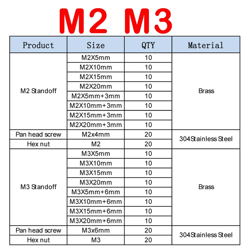 M2 M2.5 M3 M4 Шестигранная латунная Проставка наружная резьба стойка винт гайка