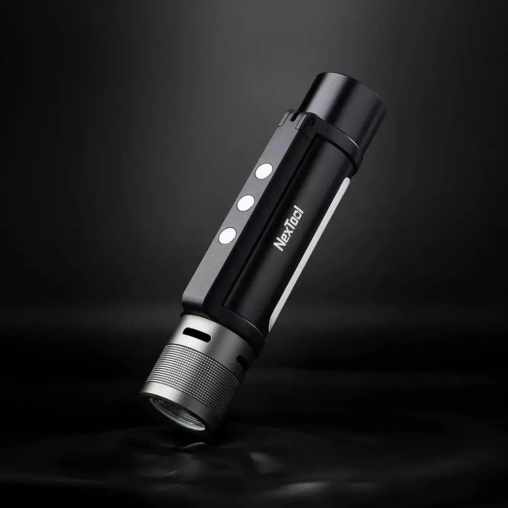 Уличный водонепроницаемый фонарик NexTool уровня IPX4 6 в 1 с функцией звуковой