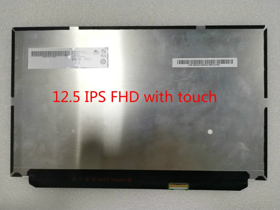 

ЖК-дисплей B125HAK01.0 EDP, матрица 40 контактов, ЖК-дисплей, 1920*1080 FHD IPS с сенсорным экраном для lenovo X280