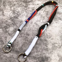 diy lanyard colored handwoven lanyard cotton hand strap removable belts straps shoulder bag strap accessories