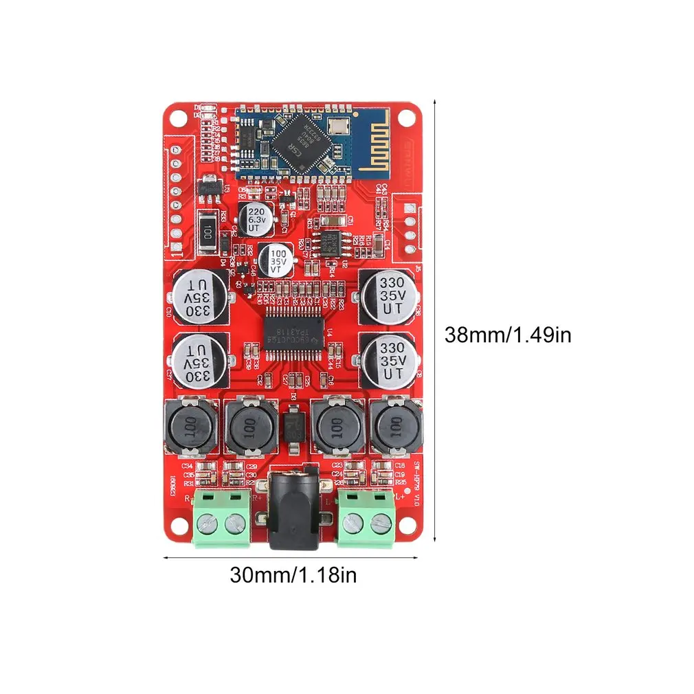 TPA3110 Power Amplifier Board High Digital 2X15W Two Channel HF82 Durable | Безопасность и защита