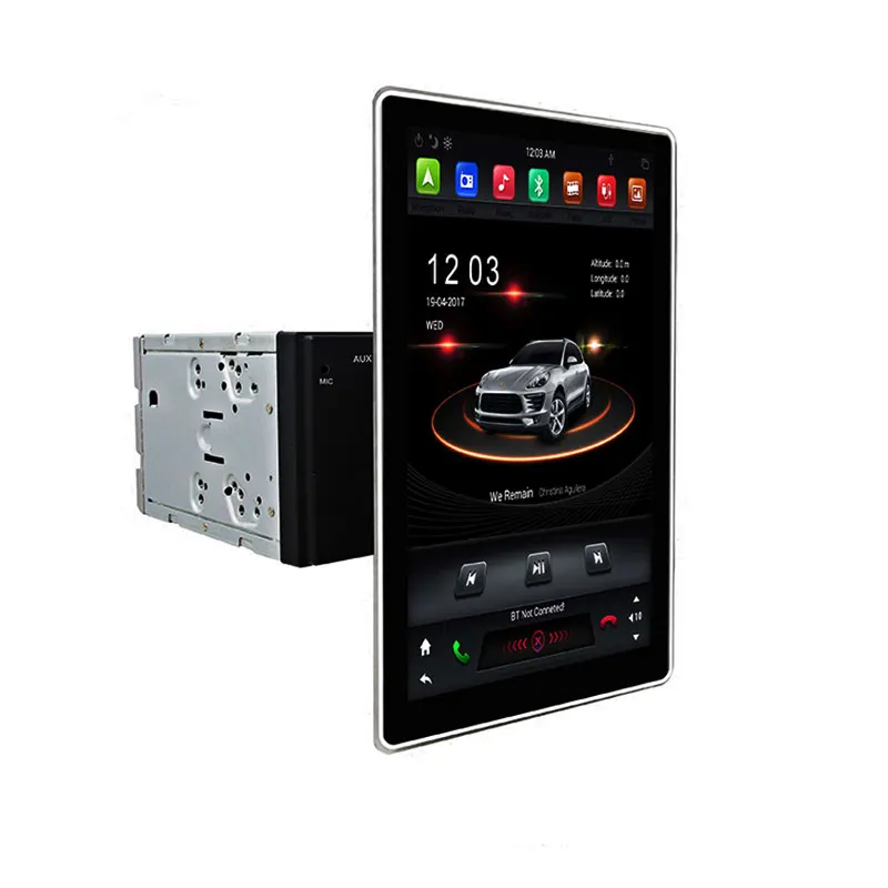 Klyde KD 1280 PX6 64 Гб 2 din tesla универсальный автомобильный dvd плеер с вращением на 100