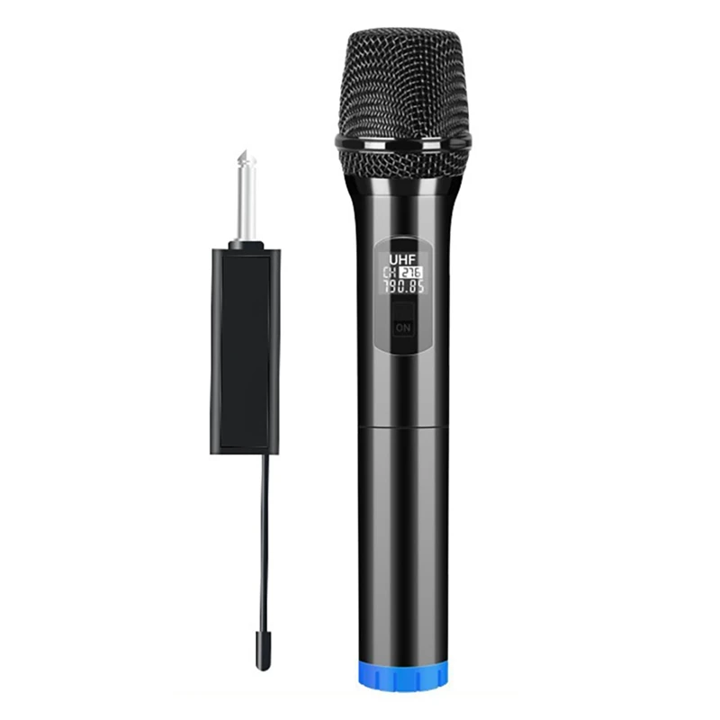 

Беспроводной микрофон, ручной микрофон с Bluetooth-приемником 200 дюйма для проведения встреч, караоке