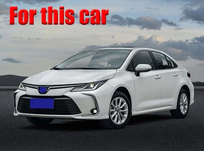 Крышка чаши для дверных ручек из АБС пластика отделка чашек декор Toyota Corolla E210 Sedan