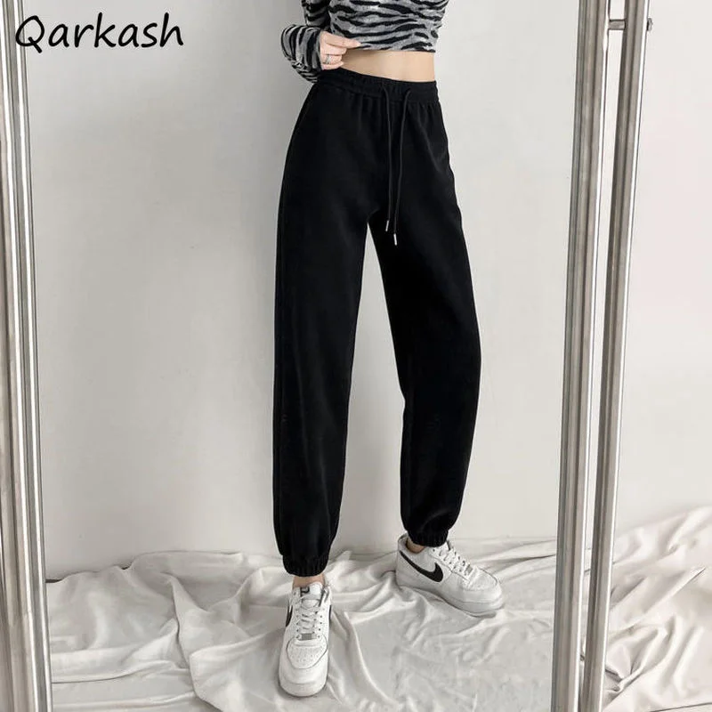 

Прямые женские брюки унисекс, винтажные, стильные, однотонные, в стиле преппи, на шнуровке, в стиле Харадзюку, для студентов колледжа, универ...