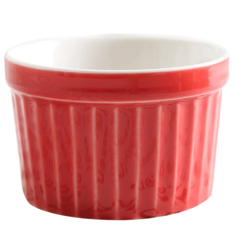 

Creative Ceramic Small Baking Bowl Porcelain Food Container Fruits Dessert Bowls Lovely Pudding Bowl Oven Mold Dishwasher Bowl