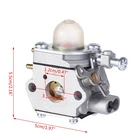 Карбюратор повышенной прочности для Walbro WT-973 Bolens BL110 BL160 BL425 753-06190 MTD Weedeater Craftsman Cub кадет Troybilt Ryobi