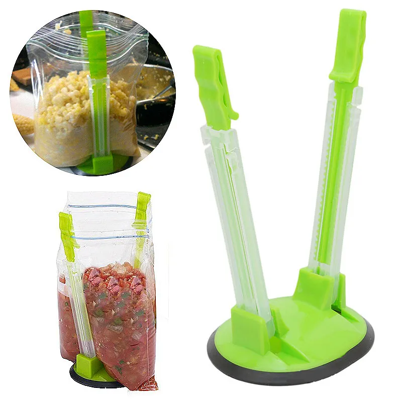 Нескользящие пакет для хранения на молнии сумка Клип Hands-Free Пластик руки