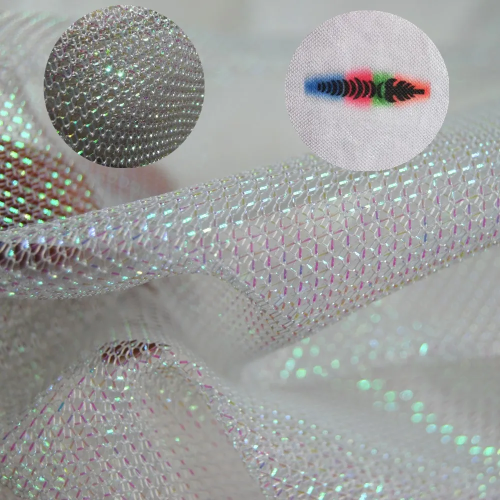 Яркая отраженная ткань 1 м 2 5 кальмар фототакси приманка джиг рыба сделай сам для