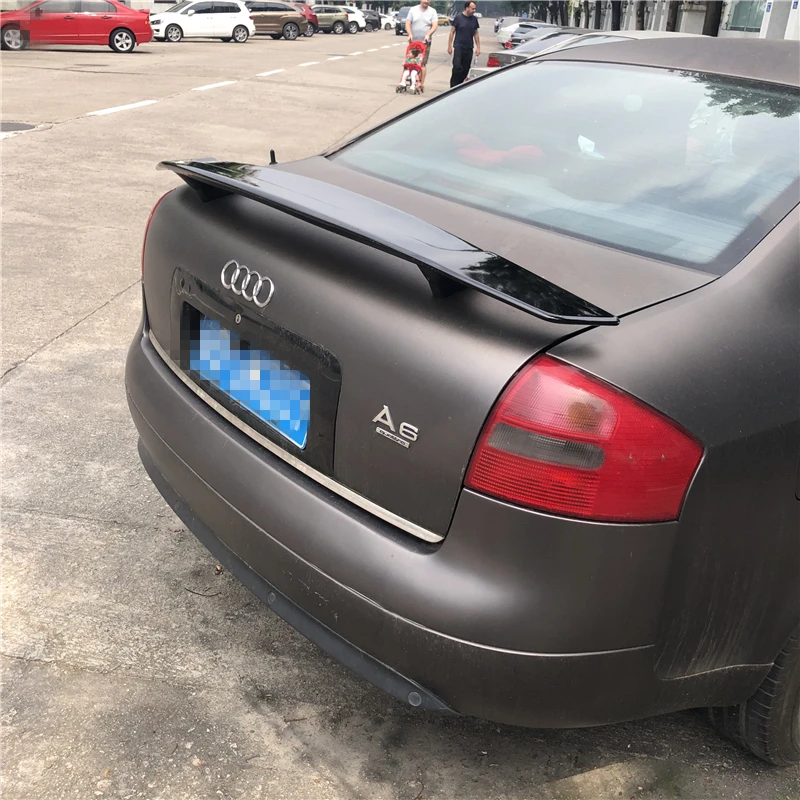 Спойлер для Audi A6 2006 2013 Allroad TF спойлер из АБС материала заднее крыло автомобиля