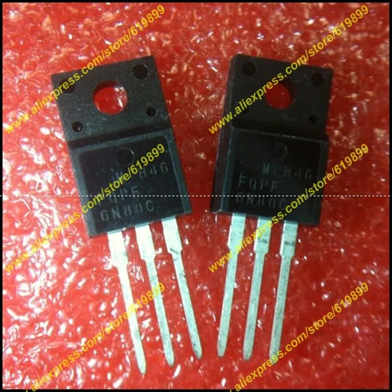 

Free Shipping 20pcs/lot FQPF6N80C FQPF6N80 6N80C TO220