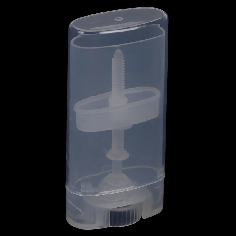 15g Plastic Lip Balm Tubes Clear Cosmetic DIY Empty Gloss Lipstick Tube With Caps Container | Красота и здоровье