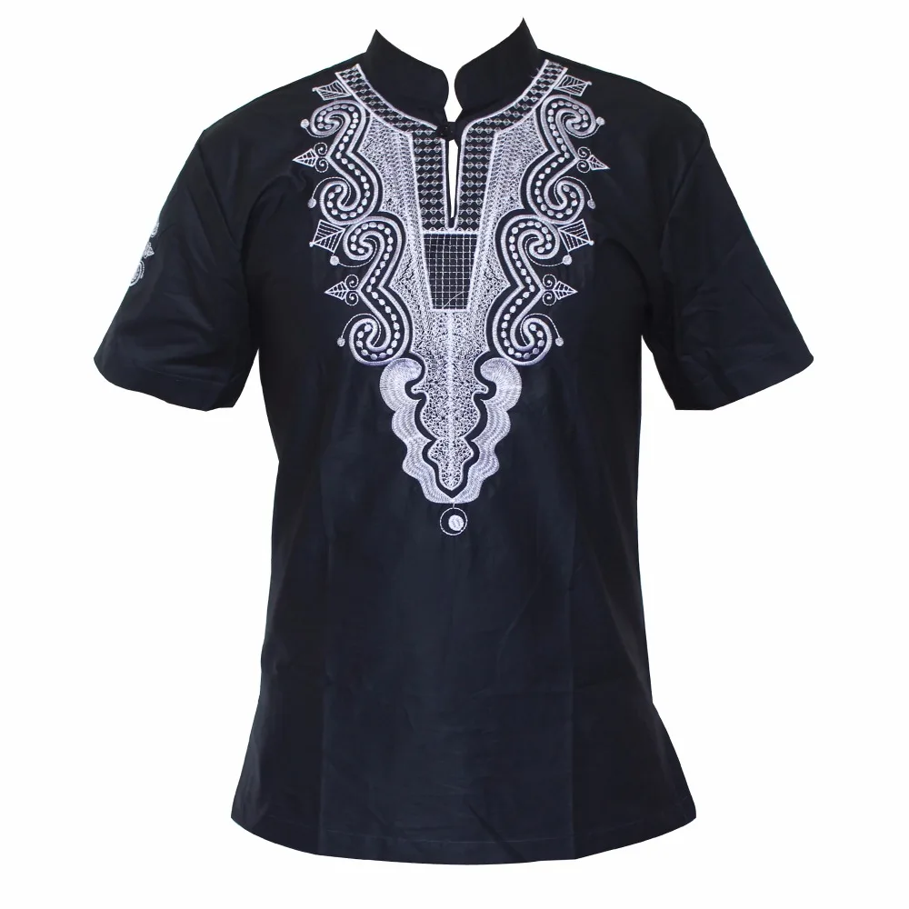 Африканская одежда Dashiki модная Мужская/Женская уникальная вышитая дизайнерская