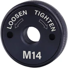 1 шт. угловая шлифовальная машина M14 внутренняя наружная Фланцевая гайка набор БЫСТРОРАЗЪЕМНАЯ гайка Замена мощности для Bosch Metabo Milwaukee Makita