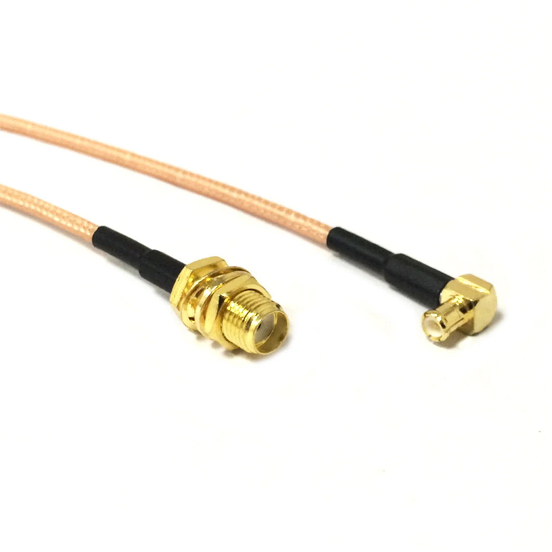 SMA мама перегородка к MCX штекеру прямоугольный Радиочастотный кабель в сборе RG316 15