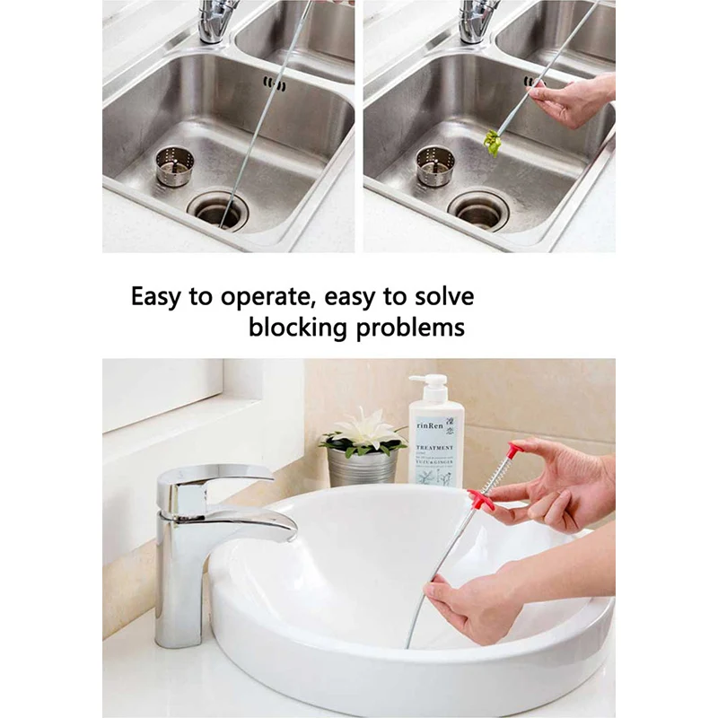 Дренажная змеевидная пружина 160 см дноуглубительный инструмент 1 6 дренажная змея