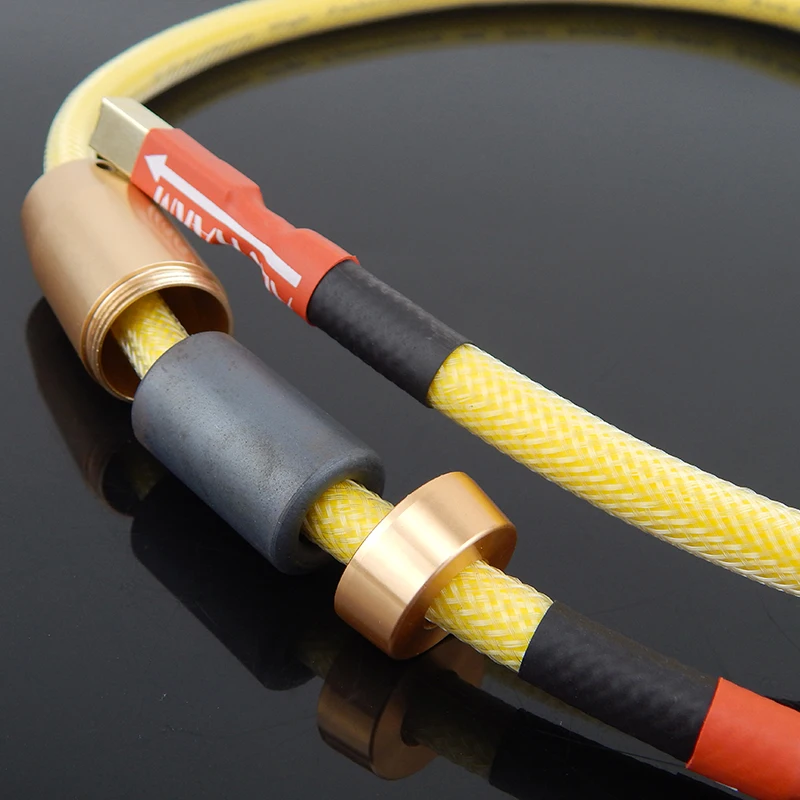 HiFi аудио усилитель Высокое качество 4N OFC кабель Кабель USB для принтера Цифровой