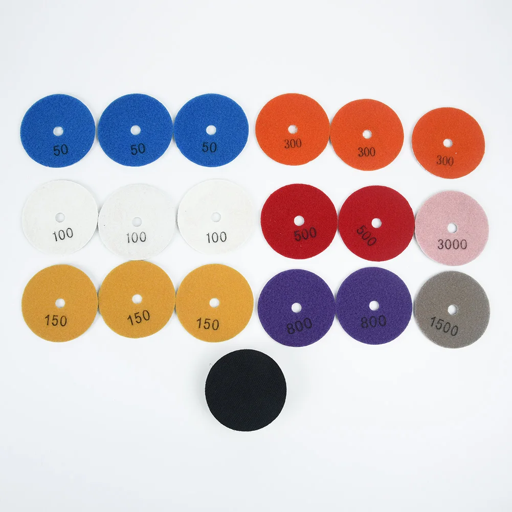 Набор гаджетов 19 шт. алмазные дисковые полировальные колодки инструмент для