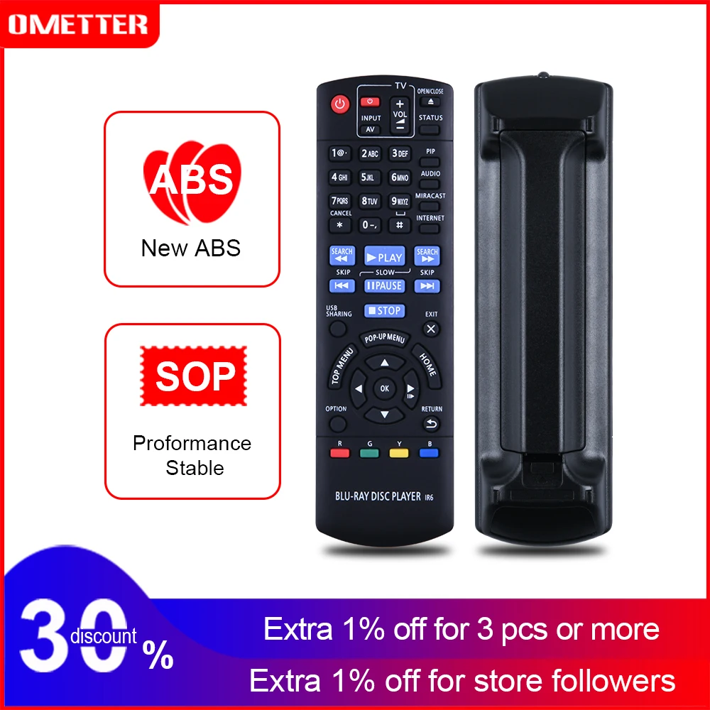 N2QAYB000965 remote control use for panasonic blu-ray disc player dvd remoto controller controle teleconmando fernbedienung