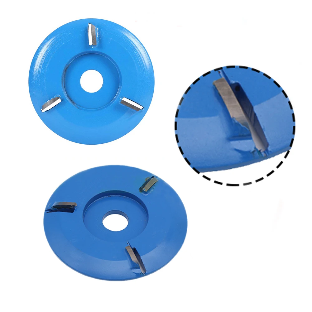 

1PC 90mm Arc/Flat Teeth Plane Wood Carving Disc Tool Milling Cutter For 16Mm Aperture Angle Plane three teeth